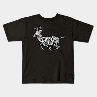 Mandala Deer Kids T-Shirt